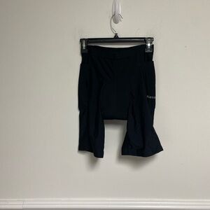 Priessei Men’s Black Cycling Shorts Padded Size Medium